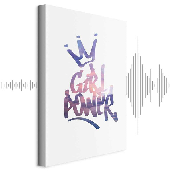 Quadro - Girl Power (1 Part) Vertical