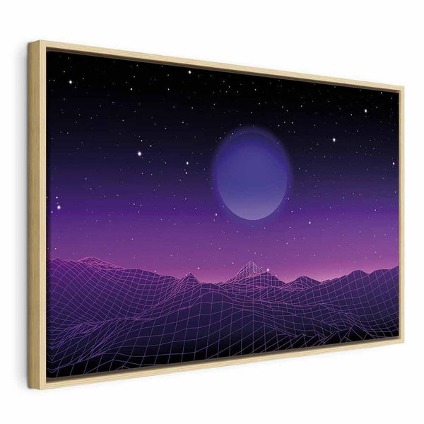 Quadro - Futuristic landscape 2 (1 Part) Wide