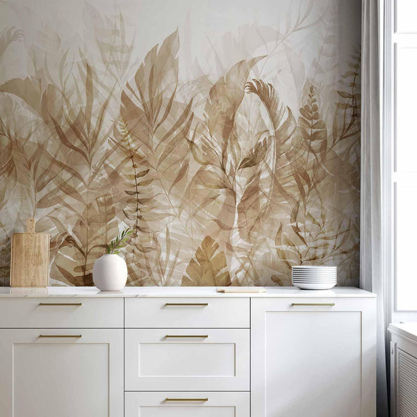 Carta da parati - Magic Grove (Brown)