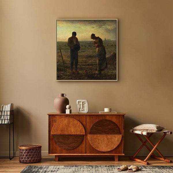 Quadro - Jean-François Millet – The Angelus