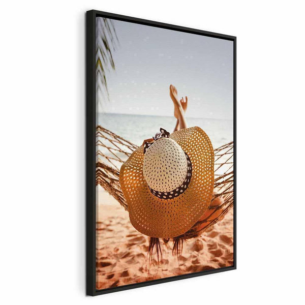 Quadro - Hammock on the Beach (1 Part) Vertical