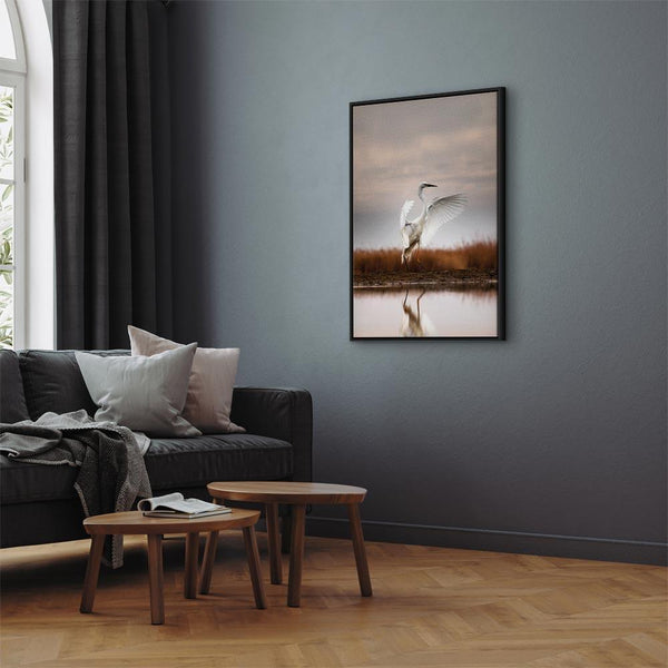 Quadro - Autumn by the Lake (1 Part) Vertical