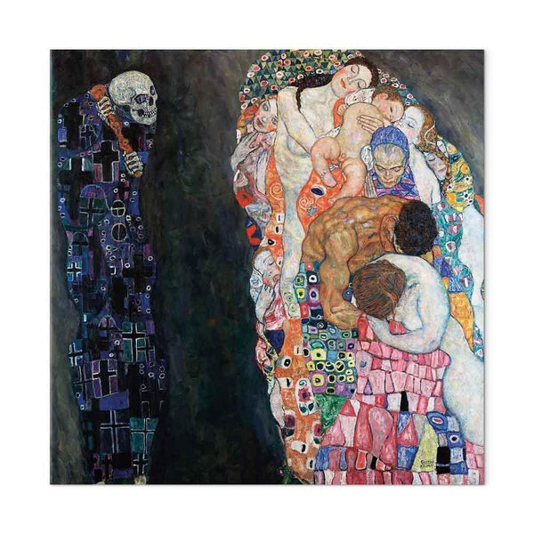 Quadro - Gustav Klimt – Death and Life