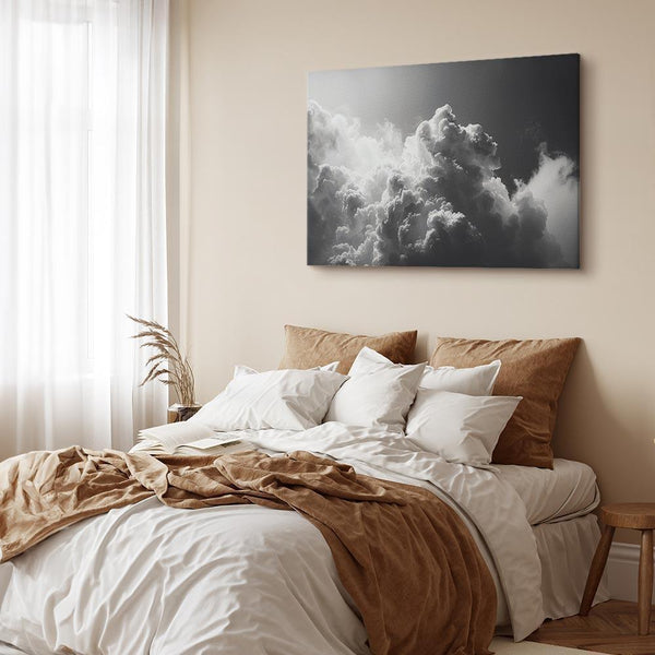 Quadro - Extraordinary Phenomenon: The Sun Illuminating Dark Clouds