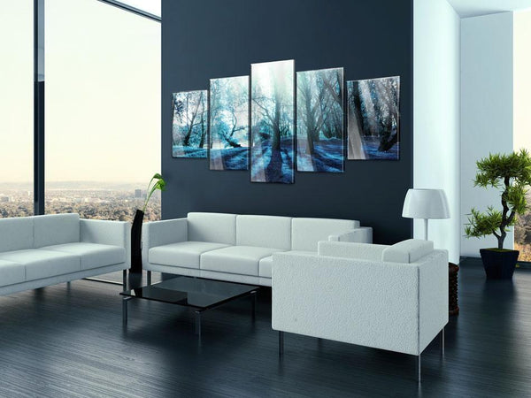 Quadro su vetro acrilico - Blue Glade