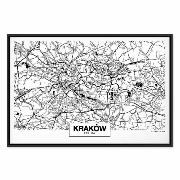 Quadro - City Plan: Krakow (1 Part) Wide
