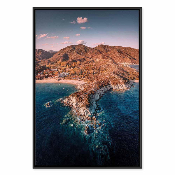 Quadro - Cliff in Kalamitsi (1 Part) Vertical