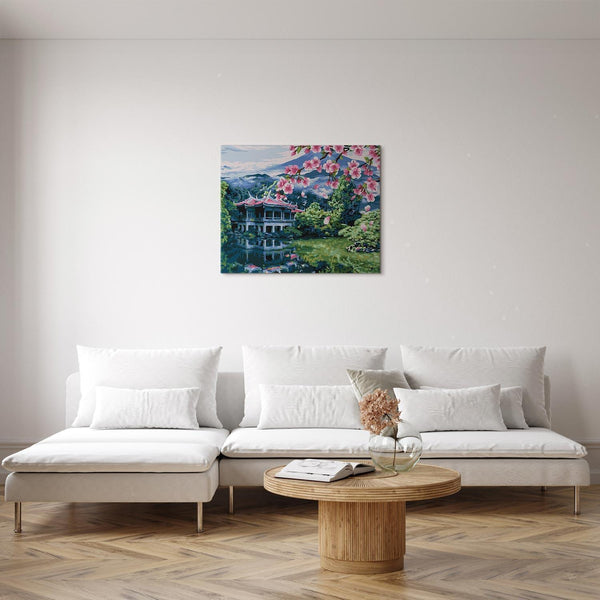 Quadro fai da te - The scent of spring in Japan