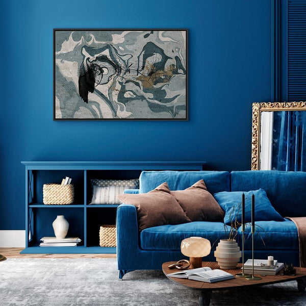 Quadro - Marbled Reflection (1 Part) Wide