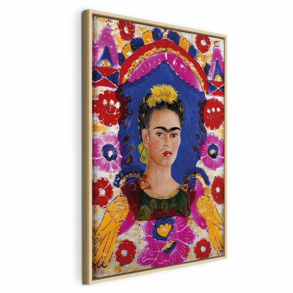 Quadro - Frida Kahlo – The Frame (Self-Portrait)