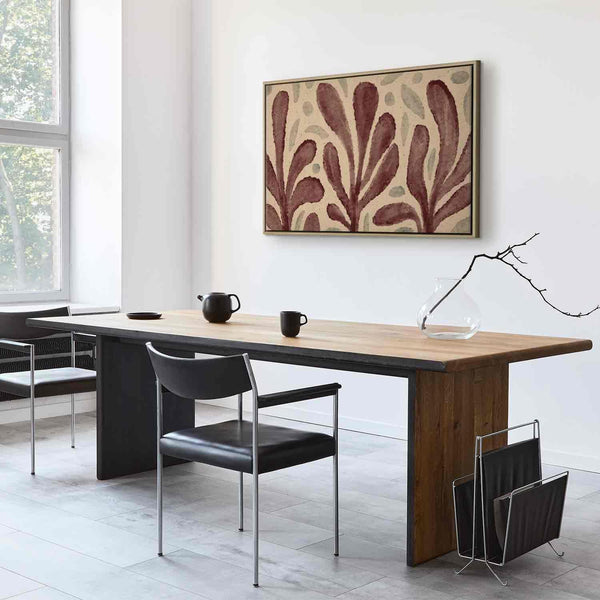 Quadro - Leaves and spots – large vibrant shapes inspired by Matisse