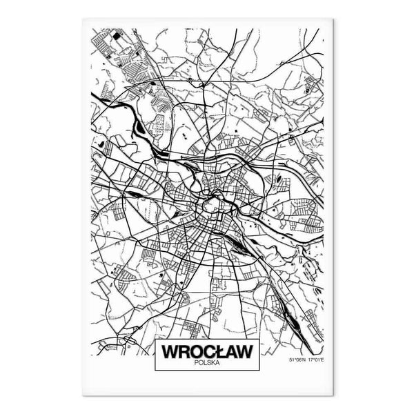 Quadro - City Plan: Wroclaw (1 Part) Vertical