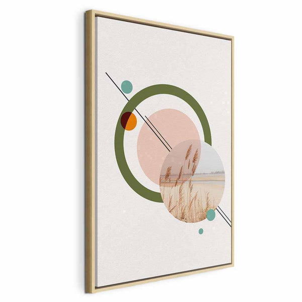 Quadro - Geometric Landscape (1 Part) Vertical