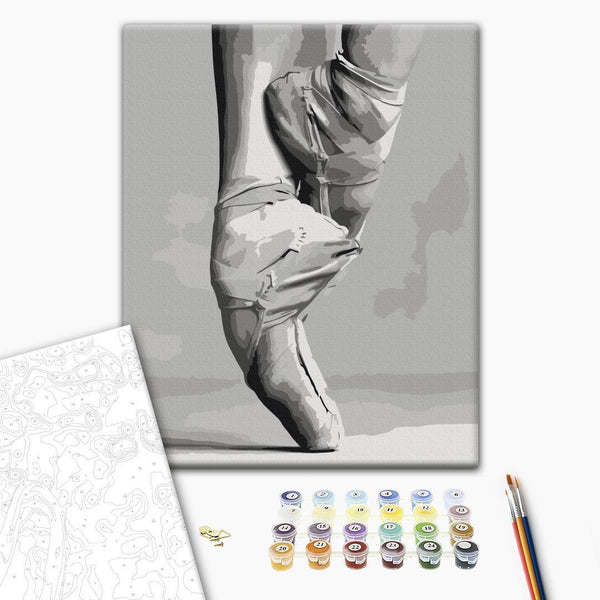 Quadro fai da te - Ballet Shoes