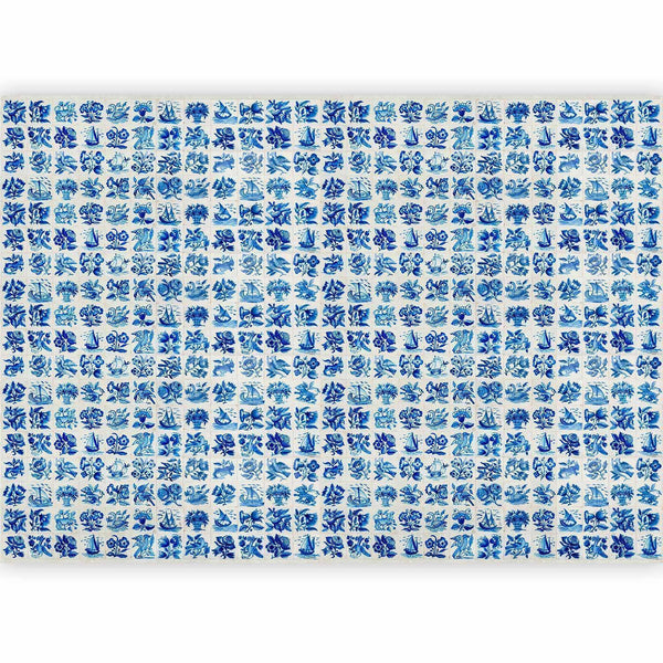 Carta da parati - Azulejos tiles – traditional Portuguese ceramic tiles