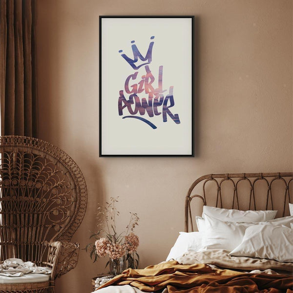 Quadro - Girl Power (1 Part) Vertical