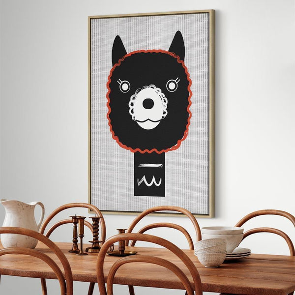 Quadro - Decorative Alpaca (1 Part) Vertical