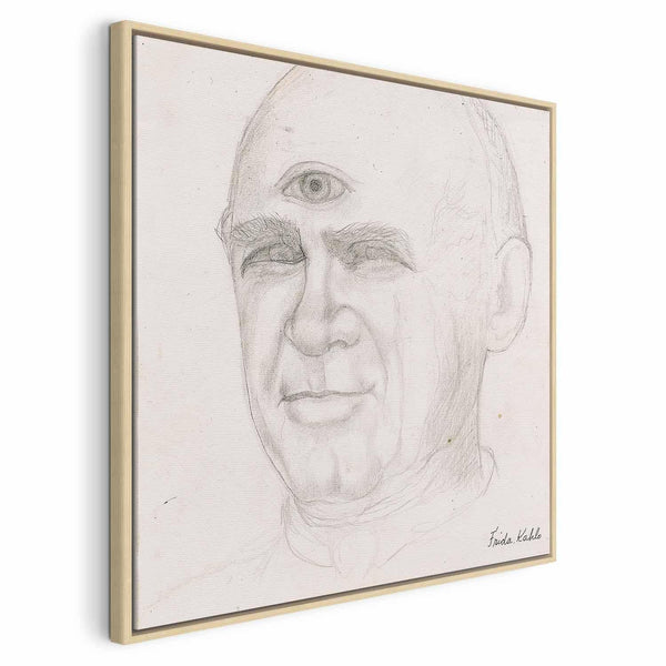 Quadro - Frida Kahlo – Portrait of Nacho Aguirre