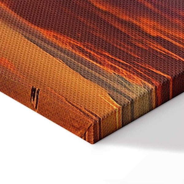 Quadro - Beautiful Sunset - Clouds in Warm Shades