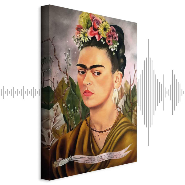 Quadro - Frida Kahlo – Self-Portrait Dedicated to Dr Eloesser