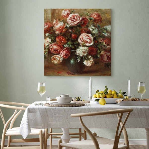 Quadro - Pierre-Auguste Renoir – Still Life with Roses
