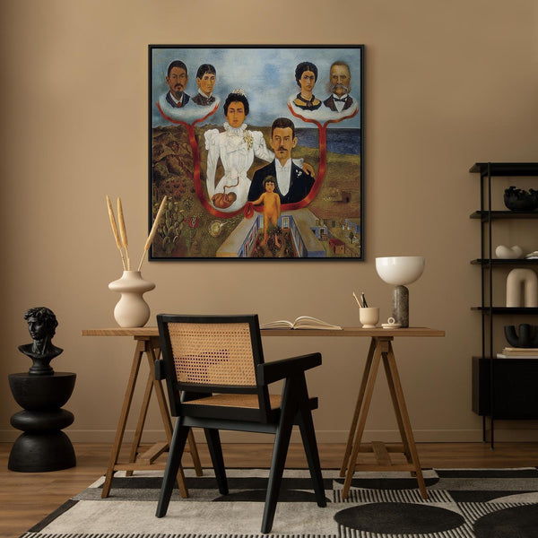 Quadro - Frida Kahlo – My Grandparents, My Parents and I