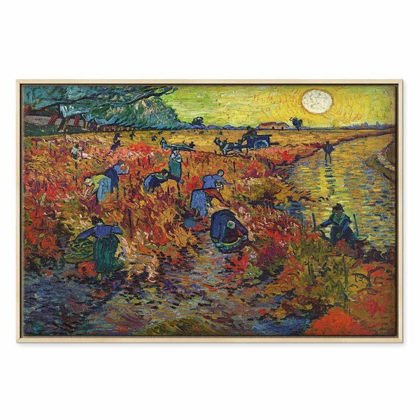 Quadro - Vincent van Gogh – The Red Vineyard