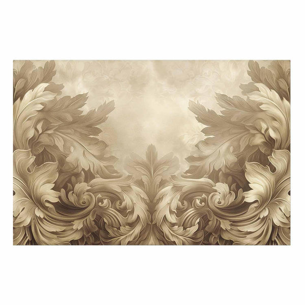 Poster - Carved Ornaments in Sepia Shades