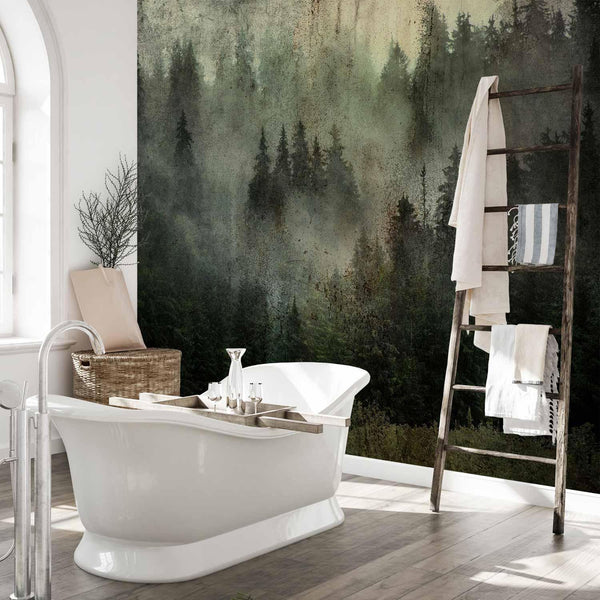 Carta da parati - Misty Beauty of the Forest