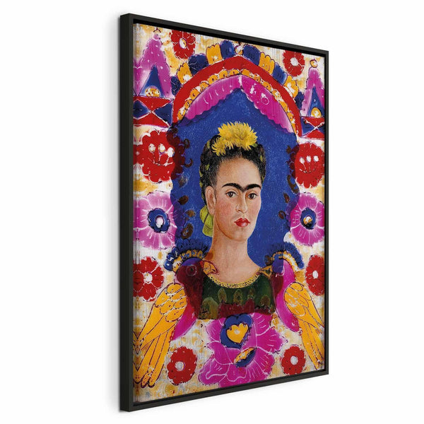 Quadro - Frida Kahlo – The Frame (Self-Portrait)