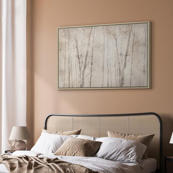 Quadro - Beige Forest of Thoughts (1 Part) Wide