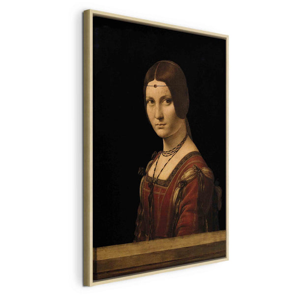 Quadro - Leonardo da Vinci – Beautiful Ferronière