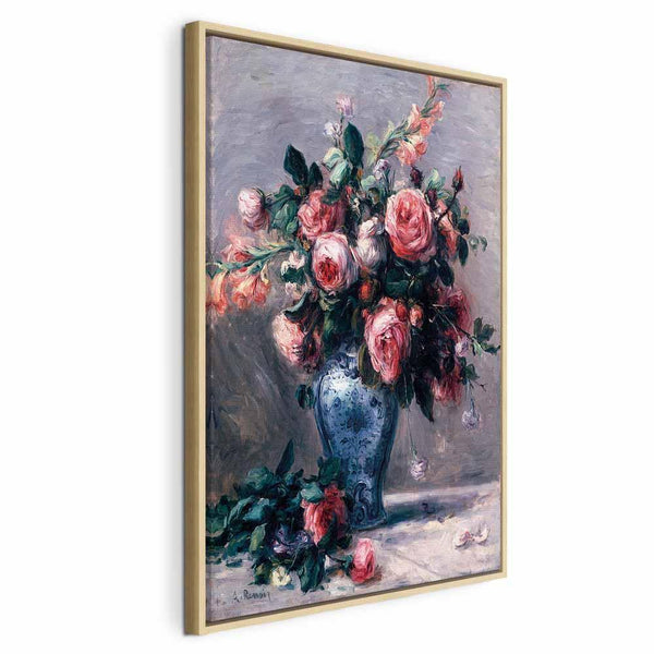 Quadro - Pierre-Auguste Renoir – Vase of Roses