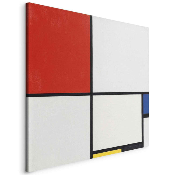 Quadro - Piet Mondrian – Composition No III, with red, blue, yellow and black