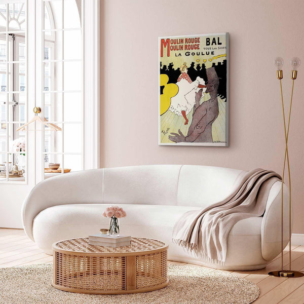 Quadro - Henri de Toulouse-Lautrec – Moulin Rouge – La Goulue