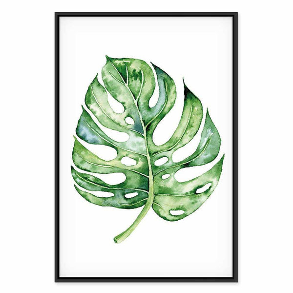 Quadro - Watercolor Monstera (1 Part) Vertical