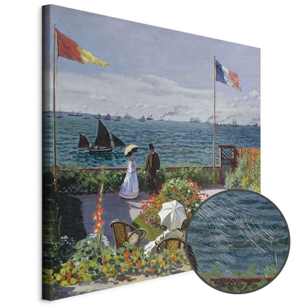 Quadro - Claude Monet – Terrace at Sainte-Adresse