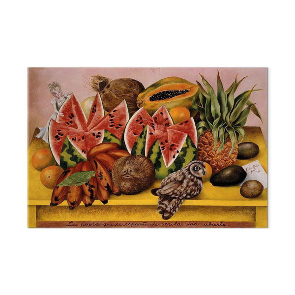 Quadro - Frida Kahlo – A Bride Frightened at the Sight of Life Opened