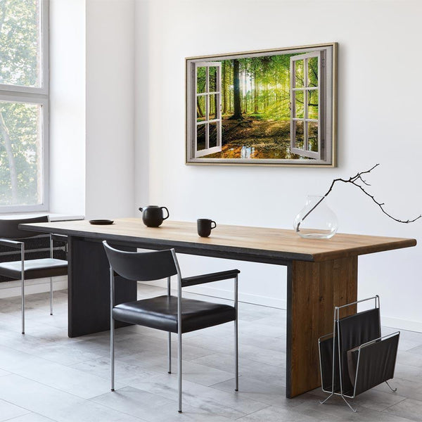 Quadro - Window: View on Forest