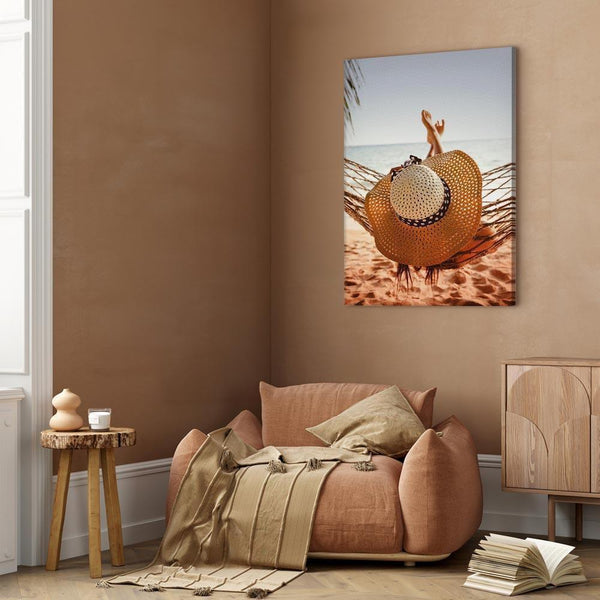 Quadro - Hammock on the Beach (1 Part) Vertical