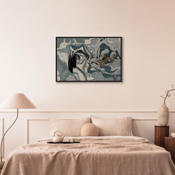 Quadro - Marbled Reflection (1 Part) Wide