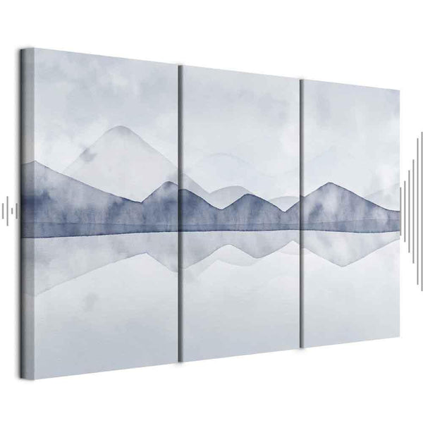 Quadro - Lake in the Mountains (3 Parts)