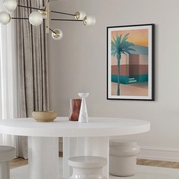 Quadro - Pastel Alley (1 Part) Vertical