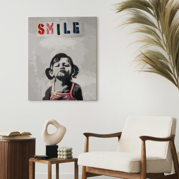 Quadro fai da te - Little Girl