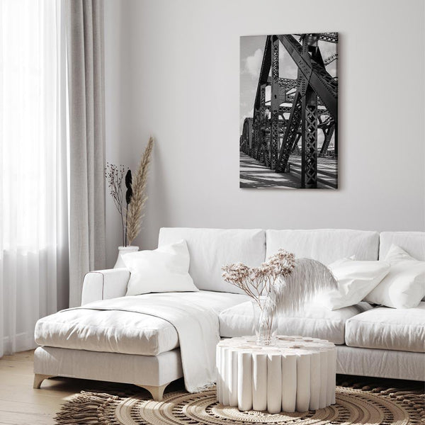 Quadro - Bridge at Morning (1 Part) Vertical