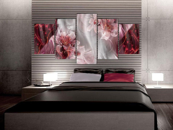 Quadro su vetro acrilico - Incarnadine Comet