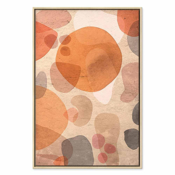 Quadro - Amber Kaleidoscope (1 Part) Vertical