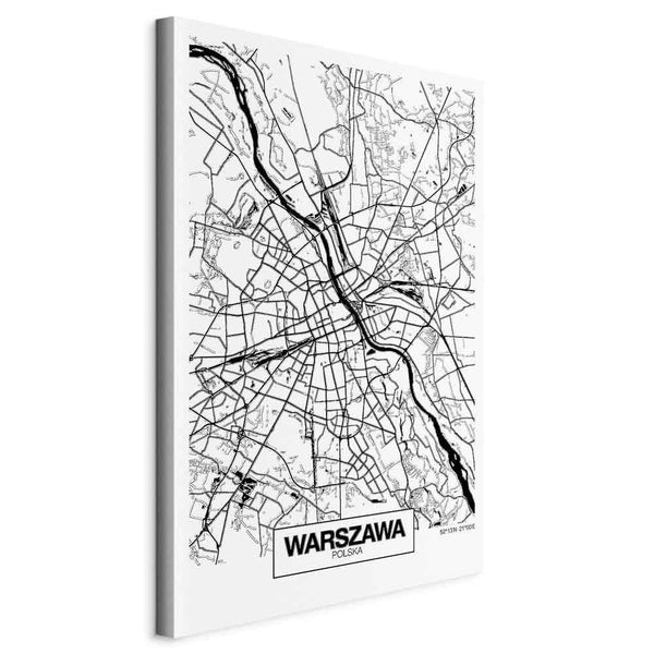 Quadro - City Plan: Warszawa (1 Part) Vertical