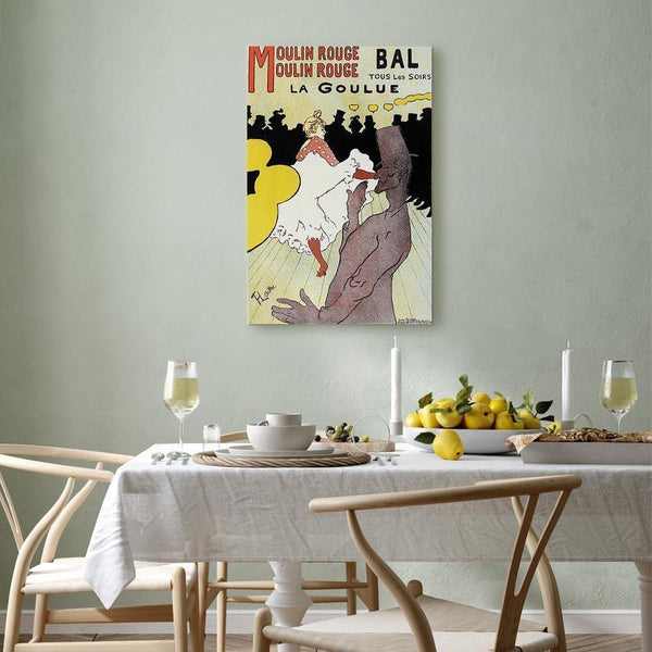 Quadro - Henri de Toulouse-Lautrec – Moulin Rouge – La Goulue