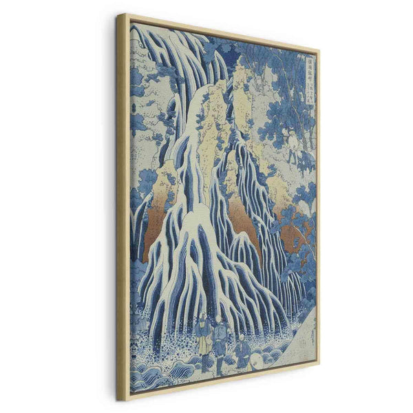 Quadro - Hokusai Katsushika – Kirifuri Fall on Kurokami Mount